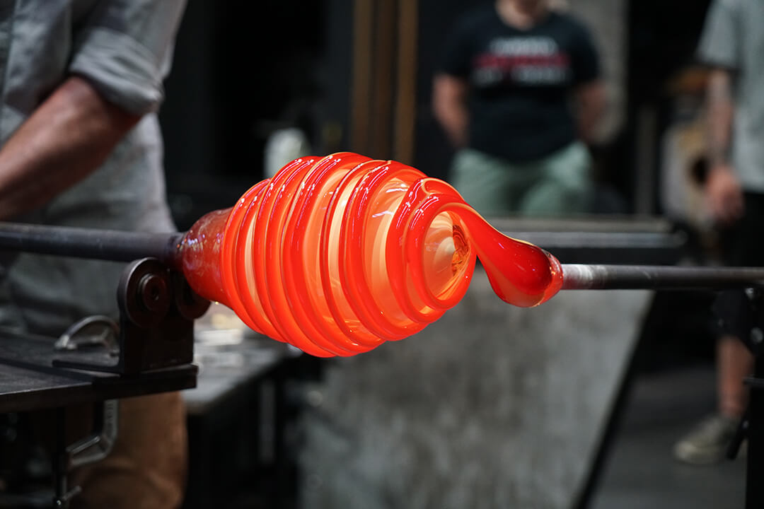 Hot Glass Red