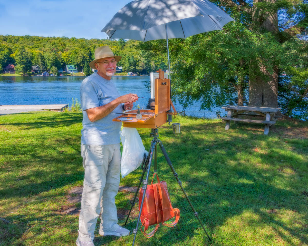 Jay Costanza at Alger Island State Park
