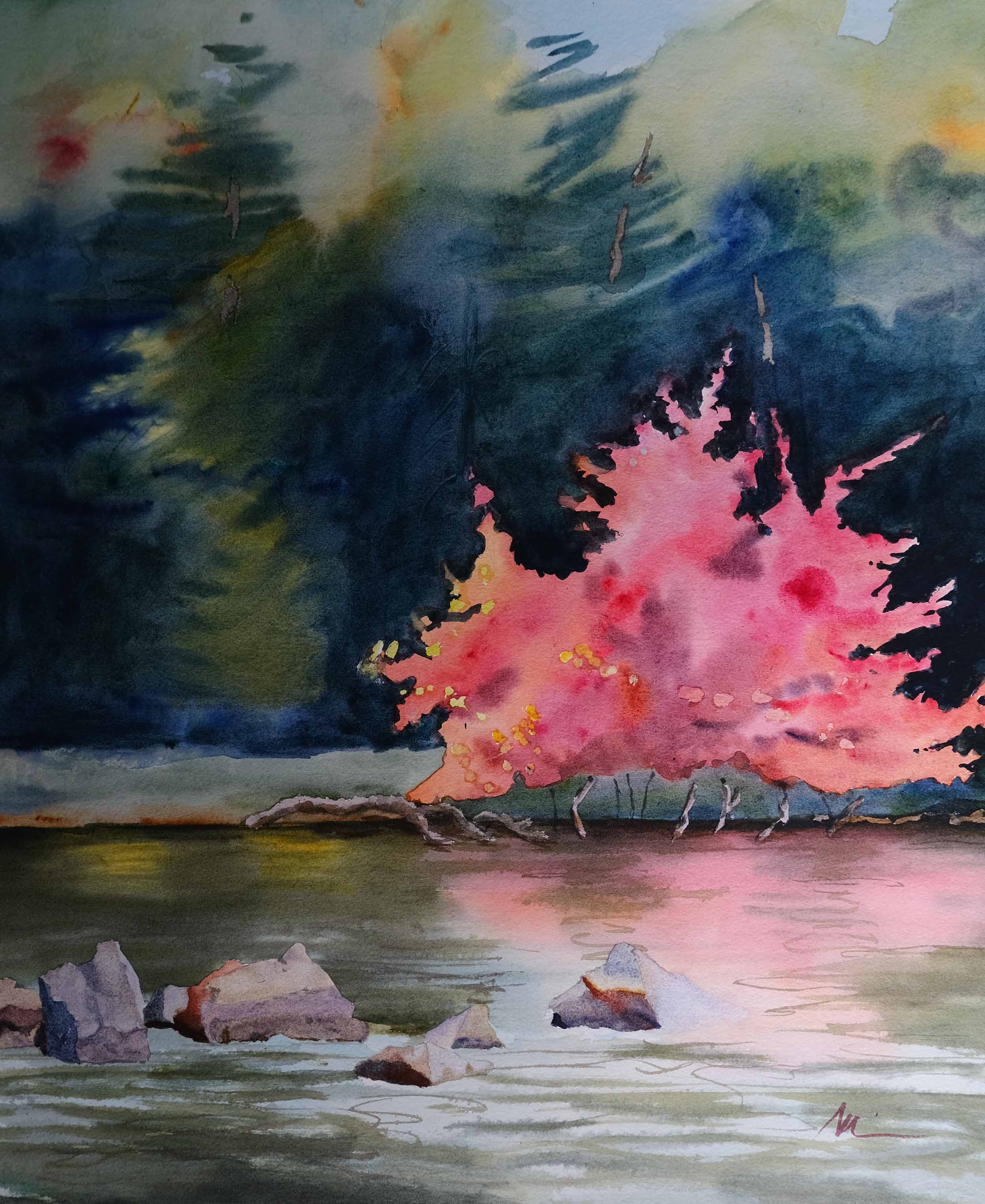 Flash on the Water