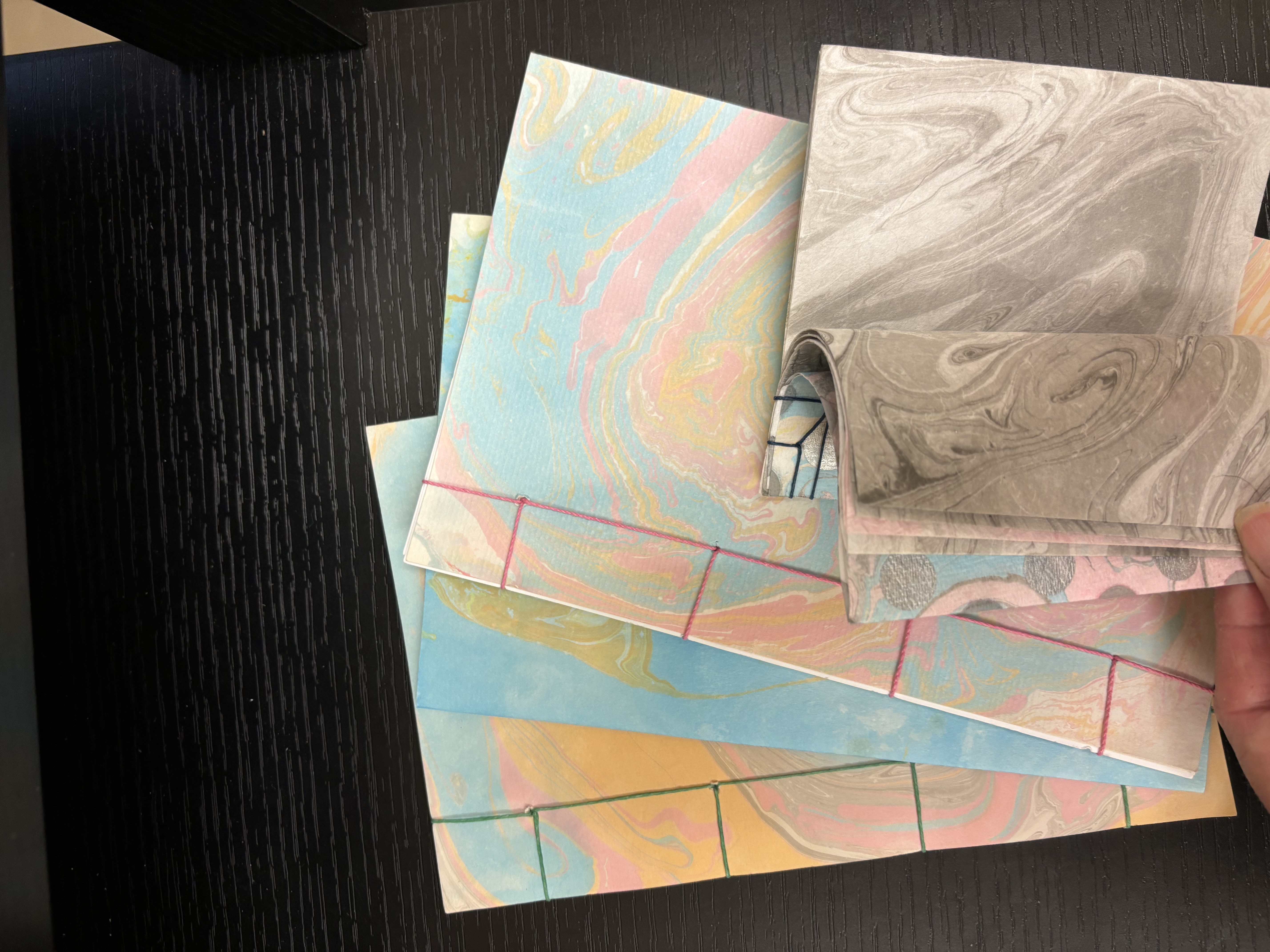 Janet Vedder Paper Marbeling and Book Binding 1