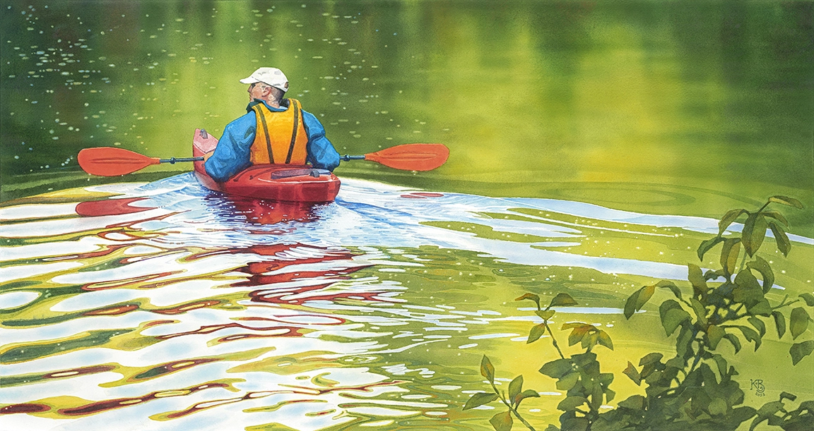 Karen Barnes The Kayaker web