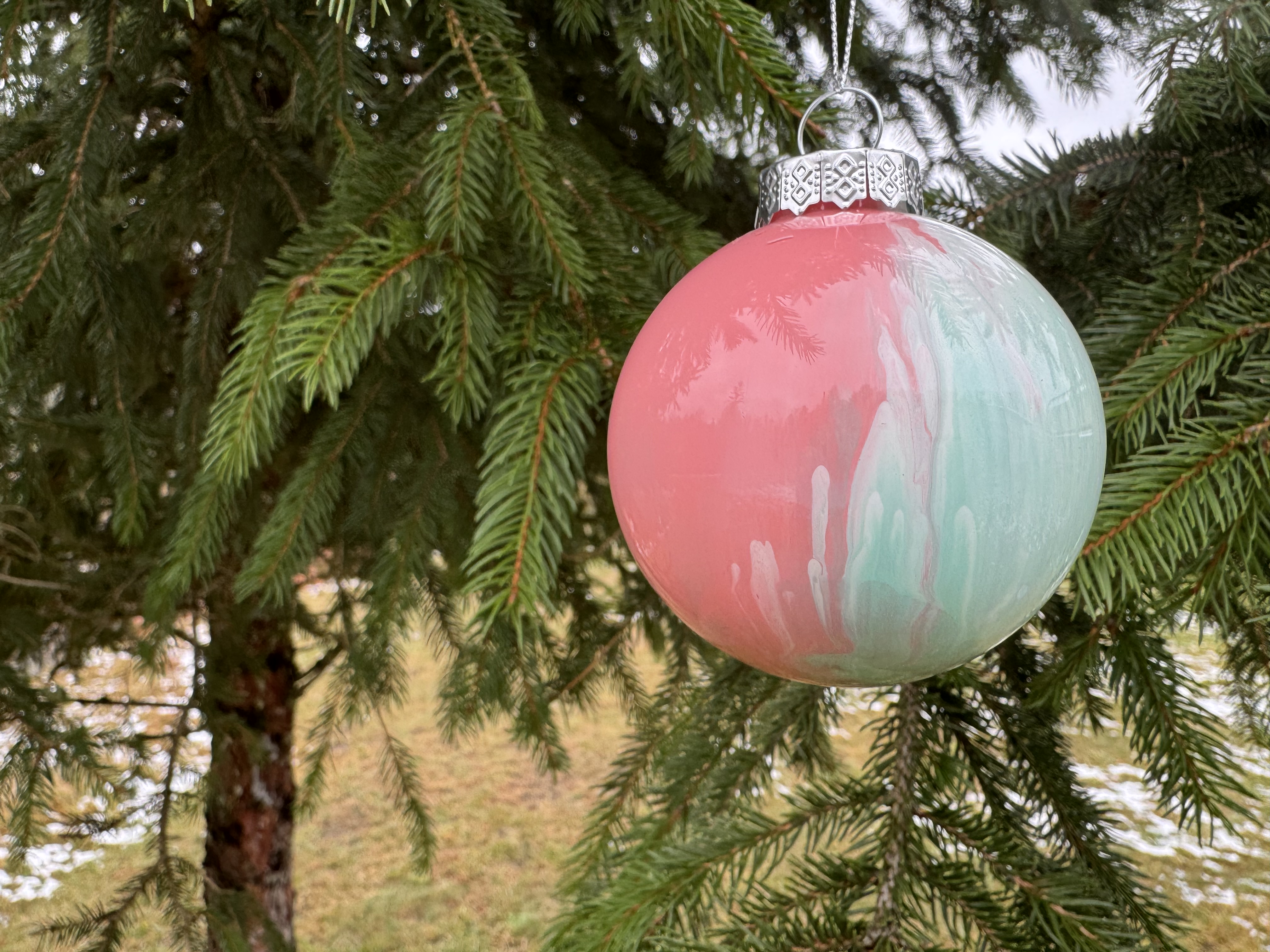 Marbeled Ornaments 4