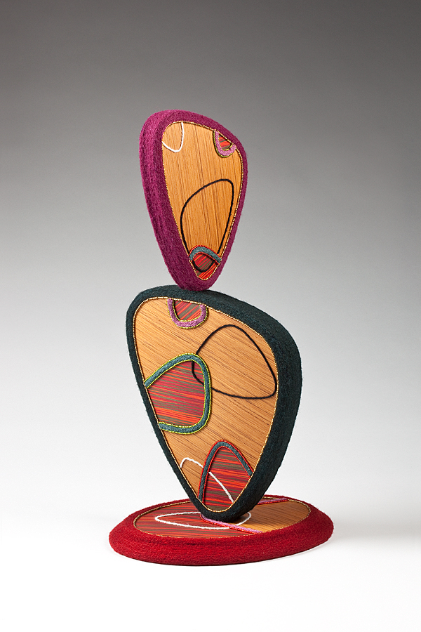 Melander Canyonlands view1 gatorboard teak balsawood wool beads and pine 26  x 11  x 14 2022