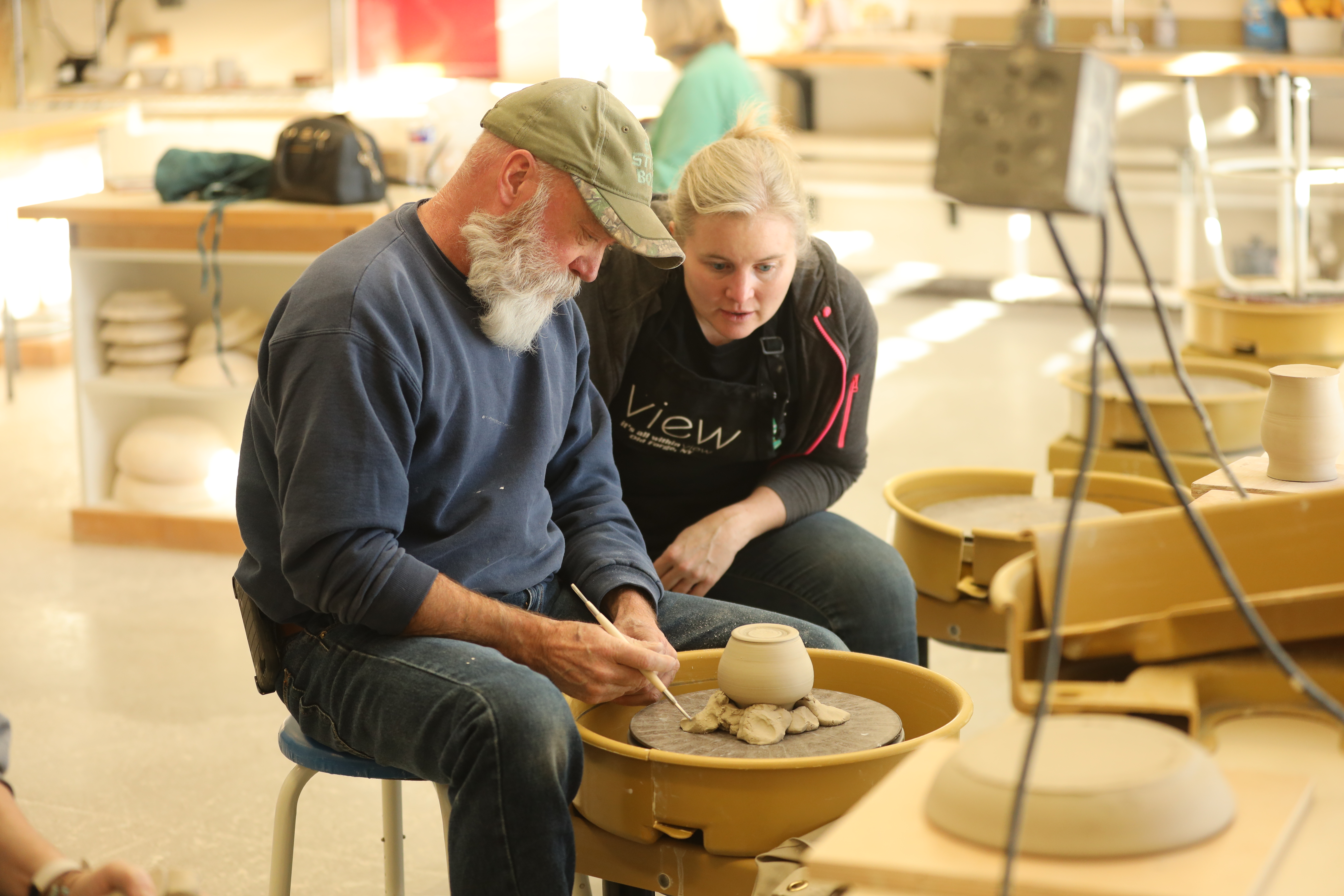 Pottery Martin teaching wheel