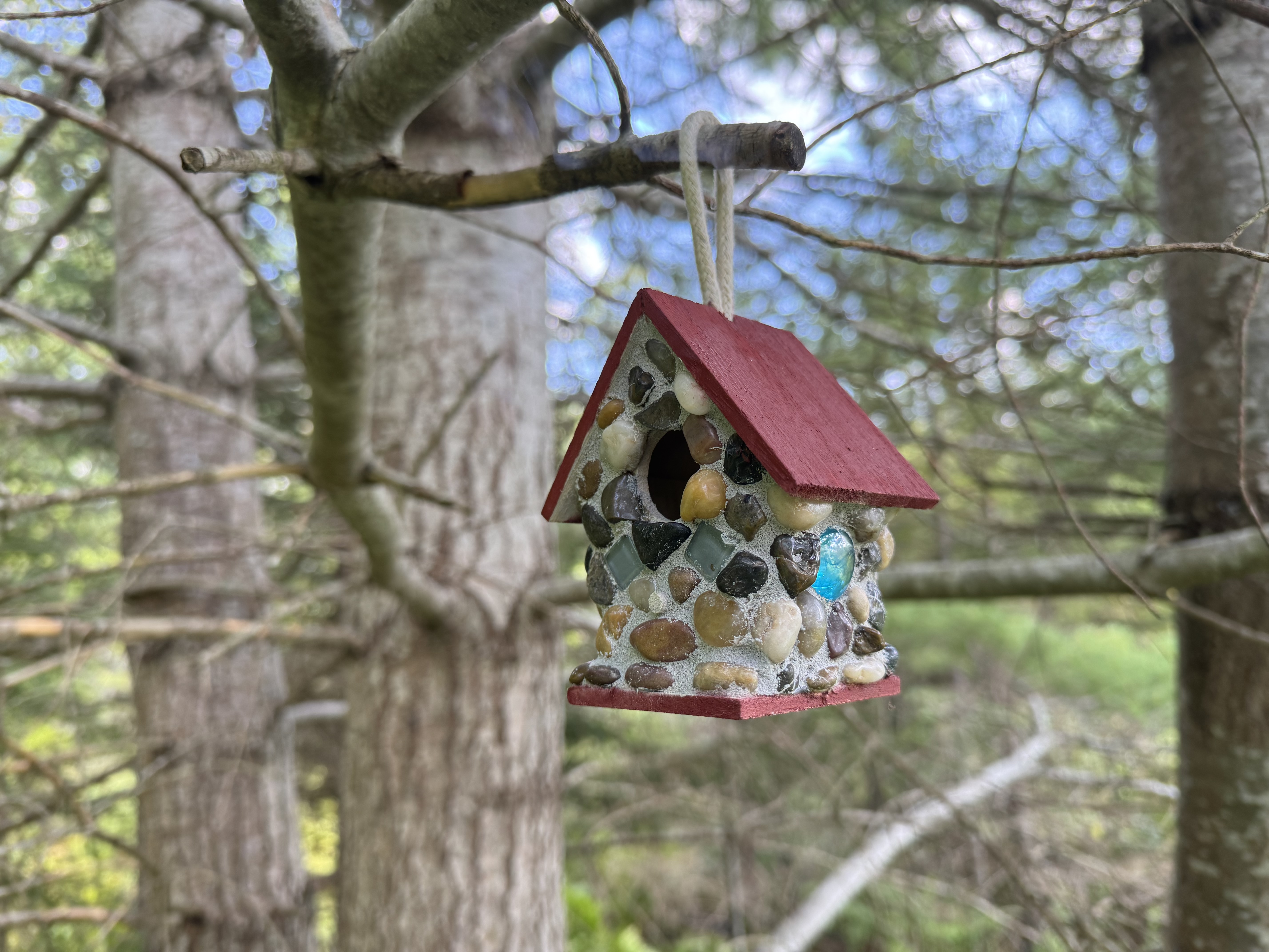 September LNO Stone Birdhouses