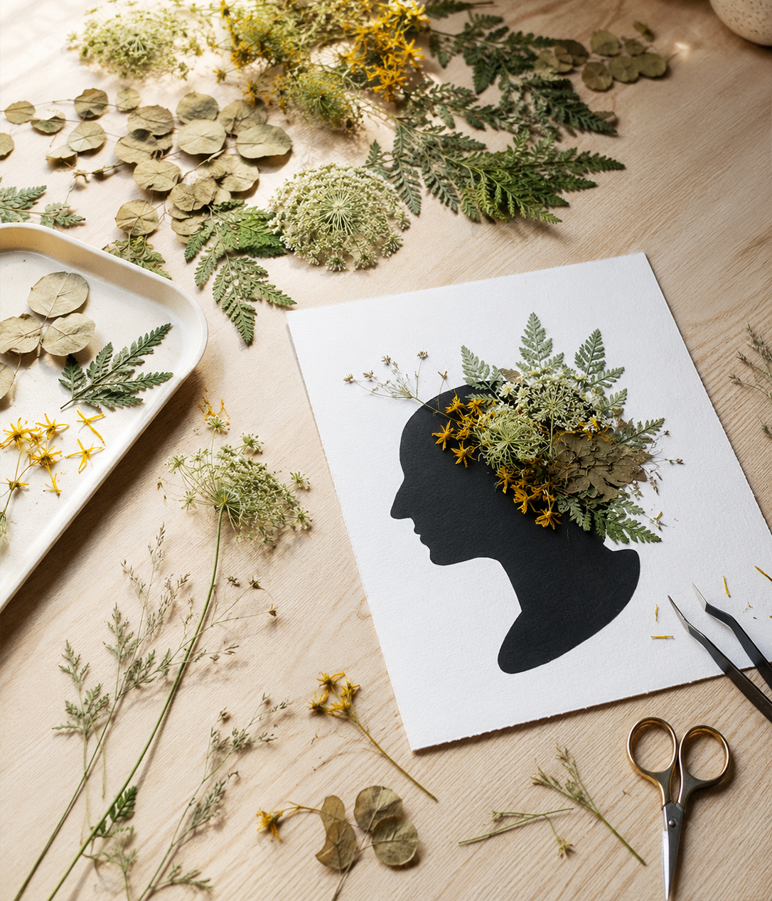 blooming silhouette