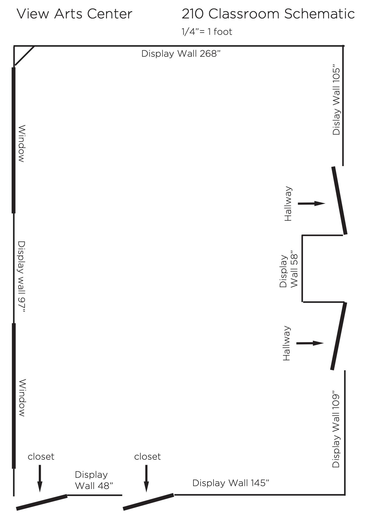 Classroom 210 Schematic