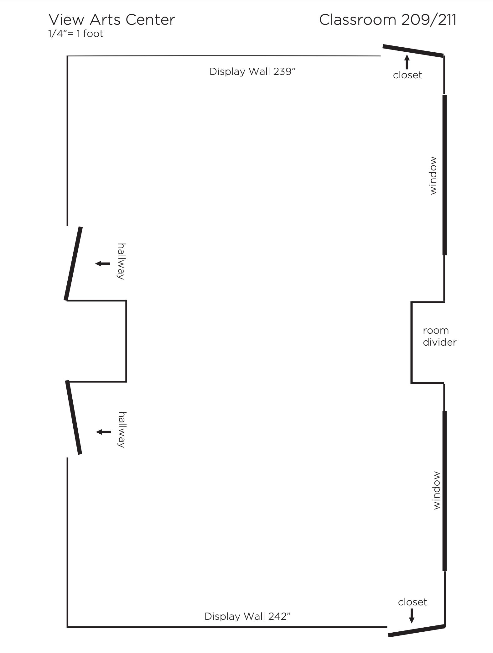 Classroom 209 Schematic