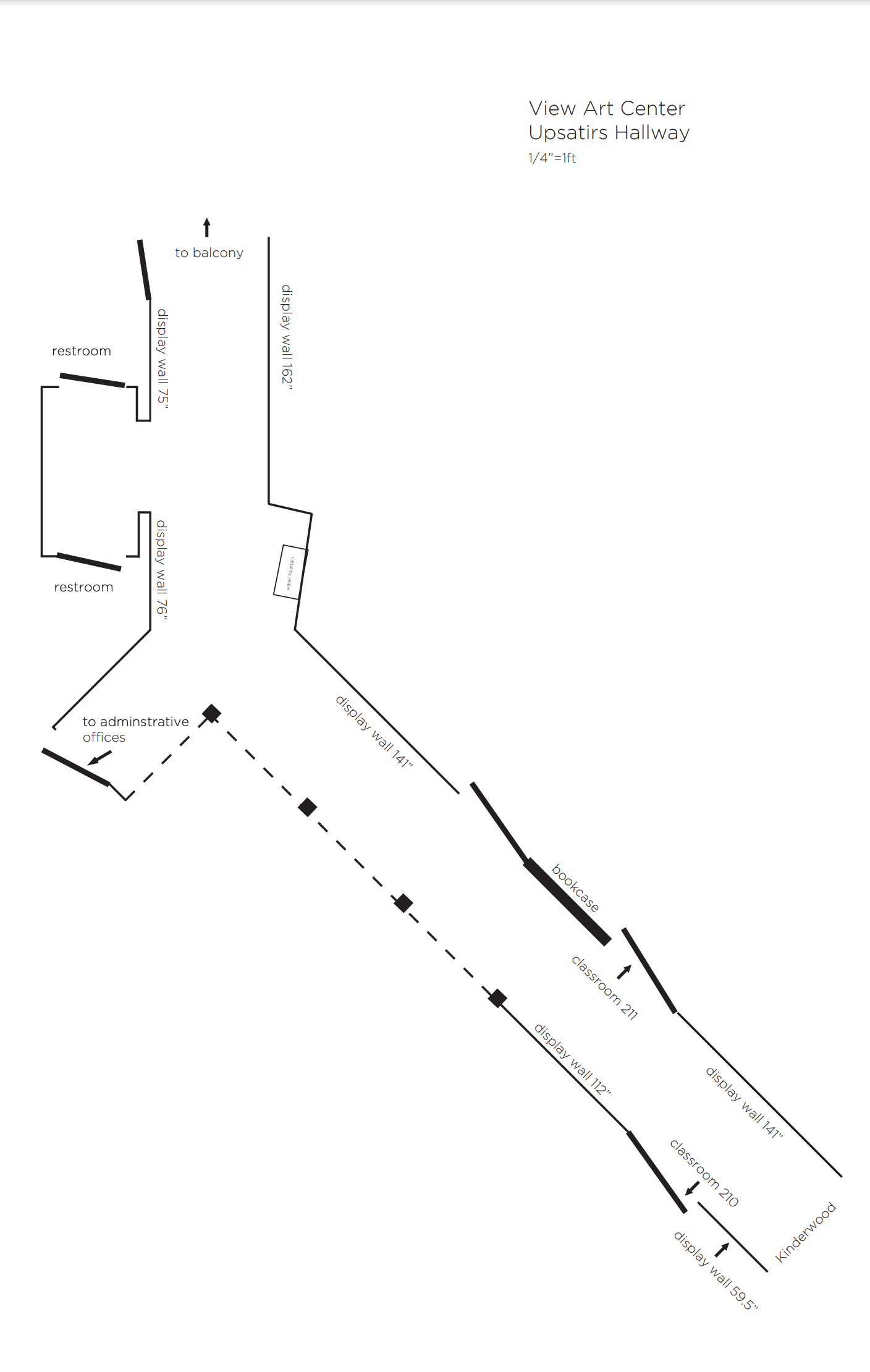 Upstairs Hallway Schematic