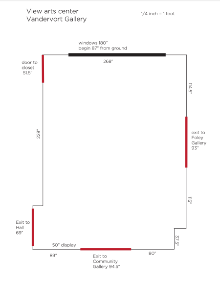 Floor Plans for Art Exhibitions and Gallery Spaces | View Arts Center