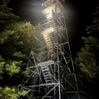 gl 379 Woodhull Fire Tower Lighting